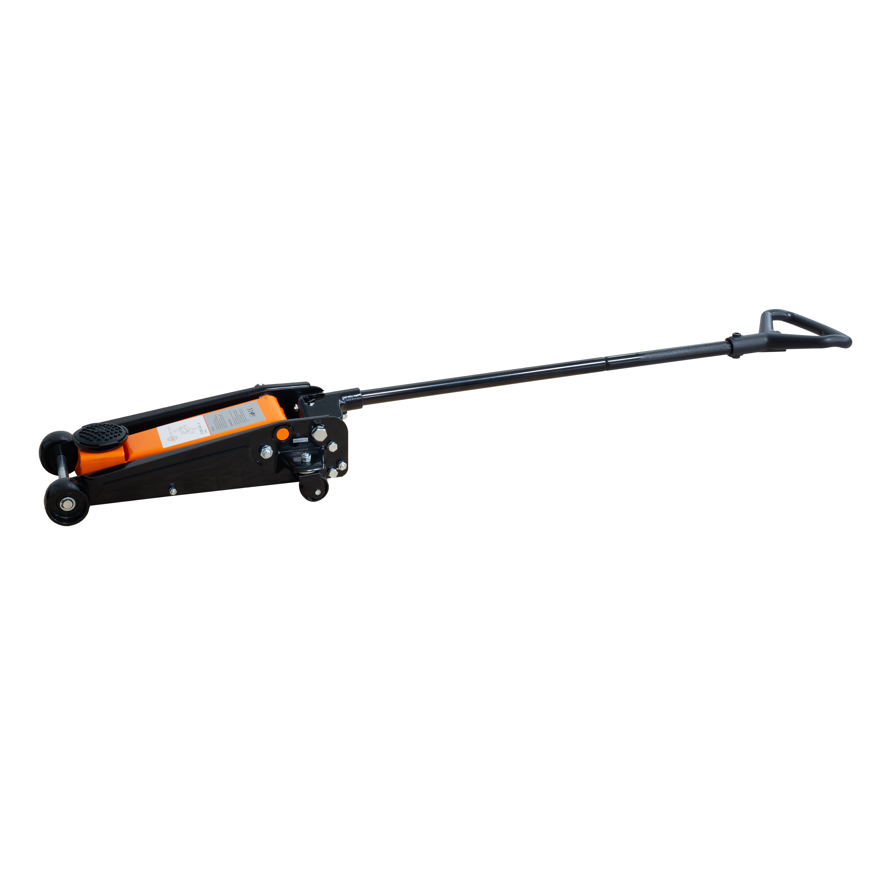 Hydraulický pojízdný zvedák 3 t – rychlý zdvih, D-rukojeť Hydraulický pojízdný zvedák 3 t – rychlý zdvih, D-rukojeť