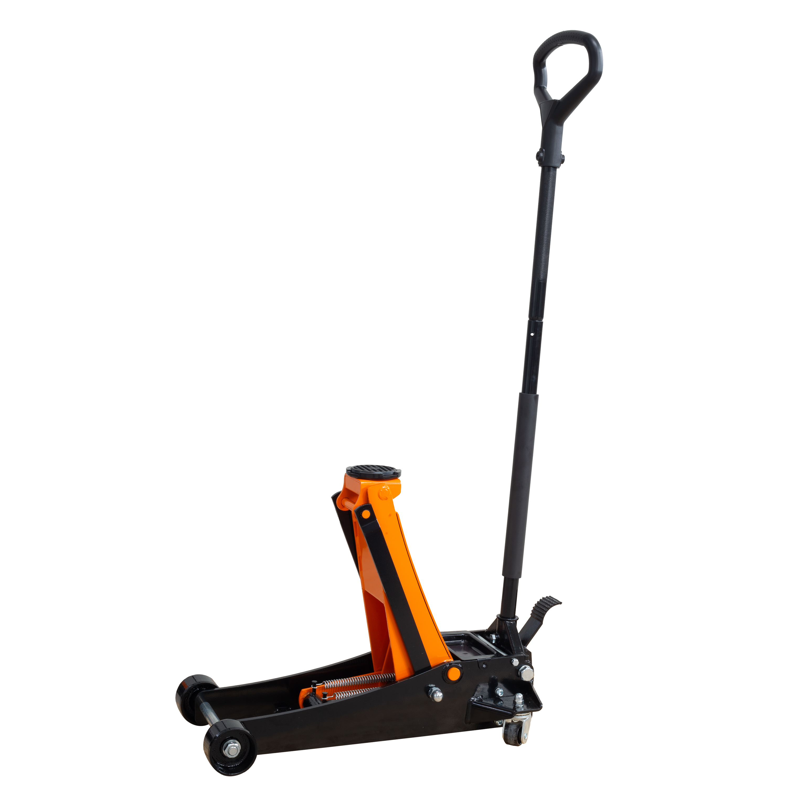 Hydraulický pojízdný zvedák 4 t s rychlým zdvihem a D-rukojetí Hydraulický pojízdný zvedák 4 t s rychlým zdvihem a D-rukojetí