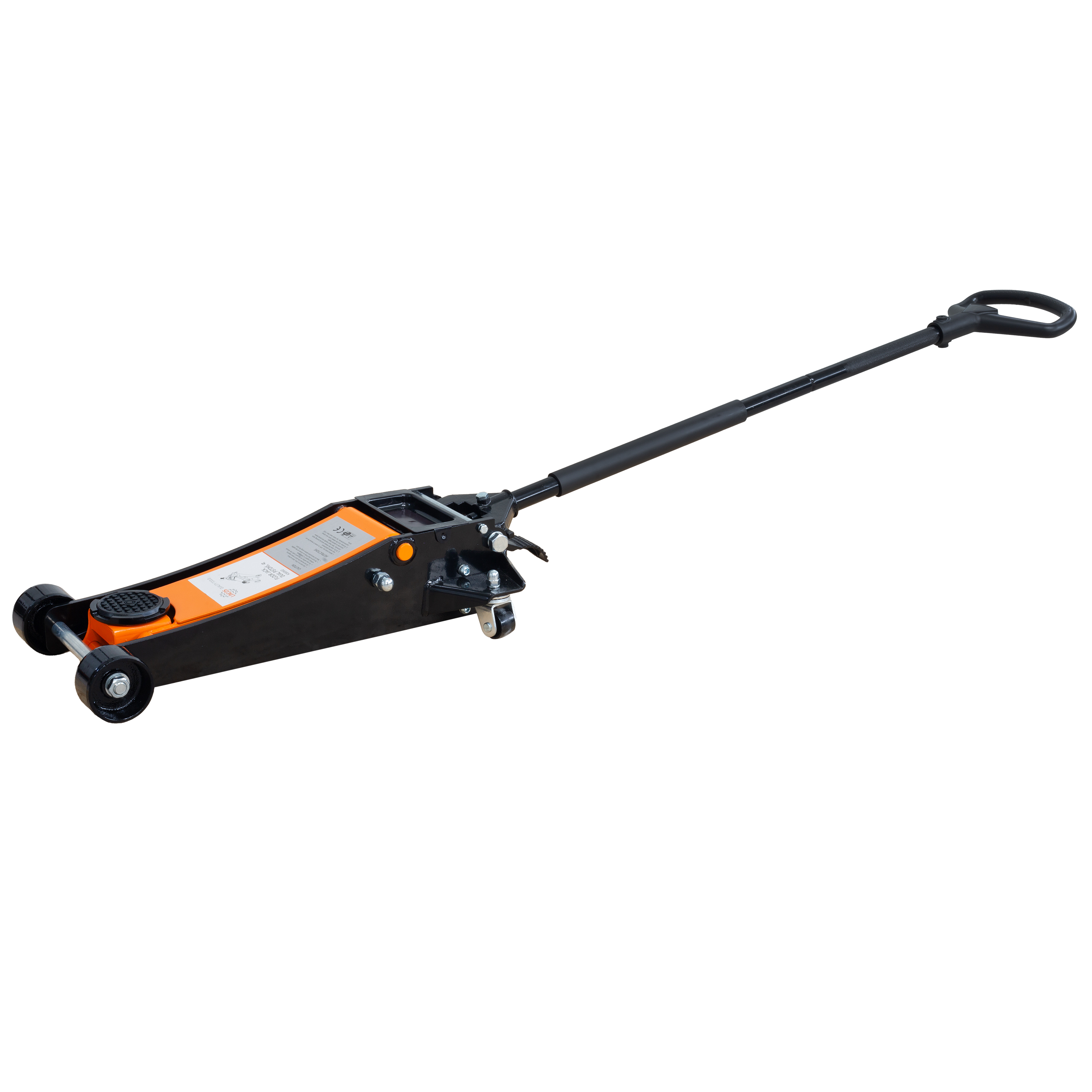 Hydraulický pojízdný zvedák 4 t s rychlým zdvihem a D-rukojetí Hydraulický pojízdný zvedák 4 t s rychlým zdvihem a D-rukojetí
