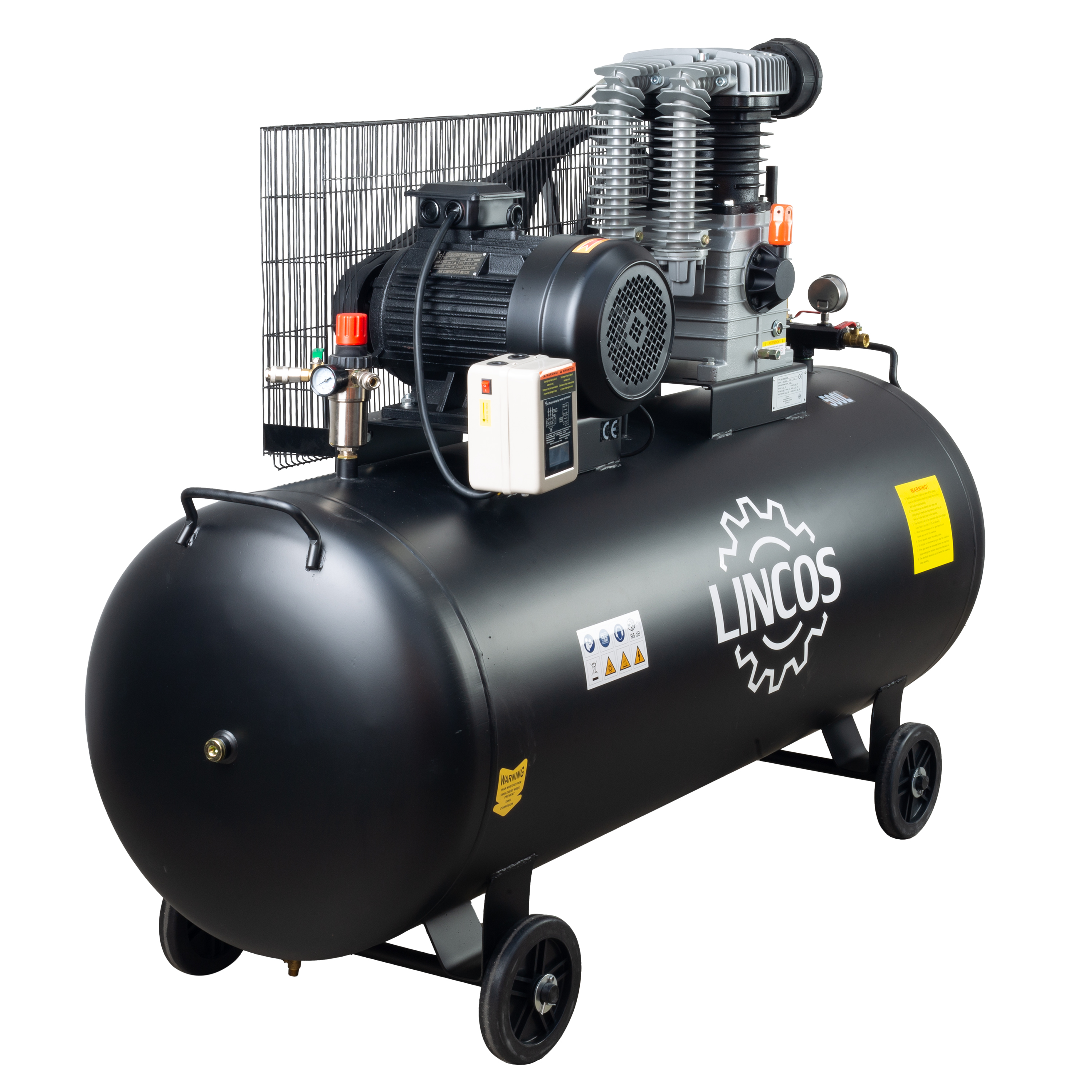 Priemyselný kompresor, 500l, 5.5kW/400V, 12.5bar Priemyselný kompresor, 500l, 5.5kW/400V, 12.5bar