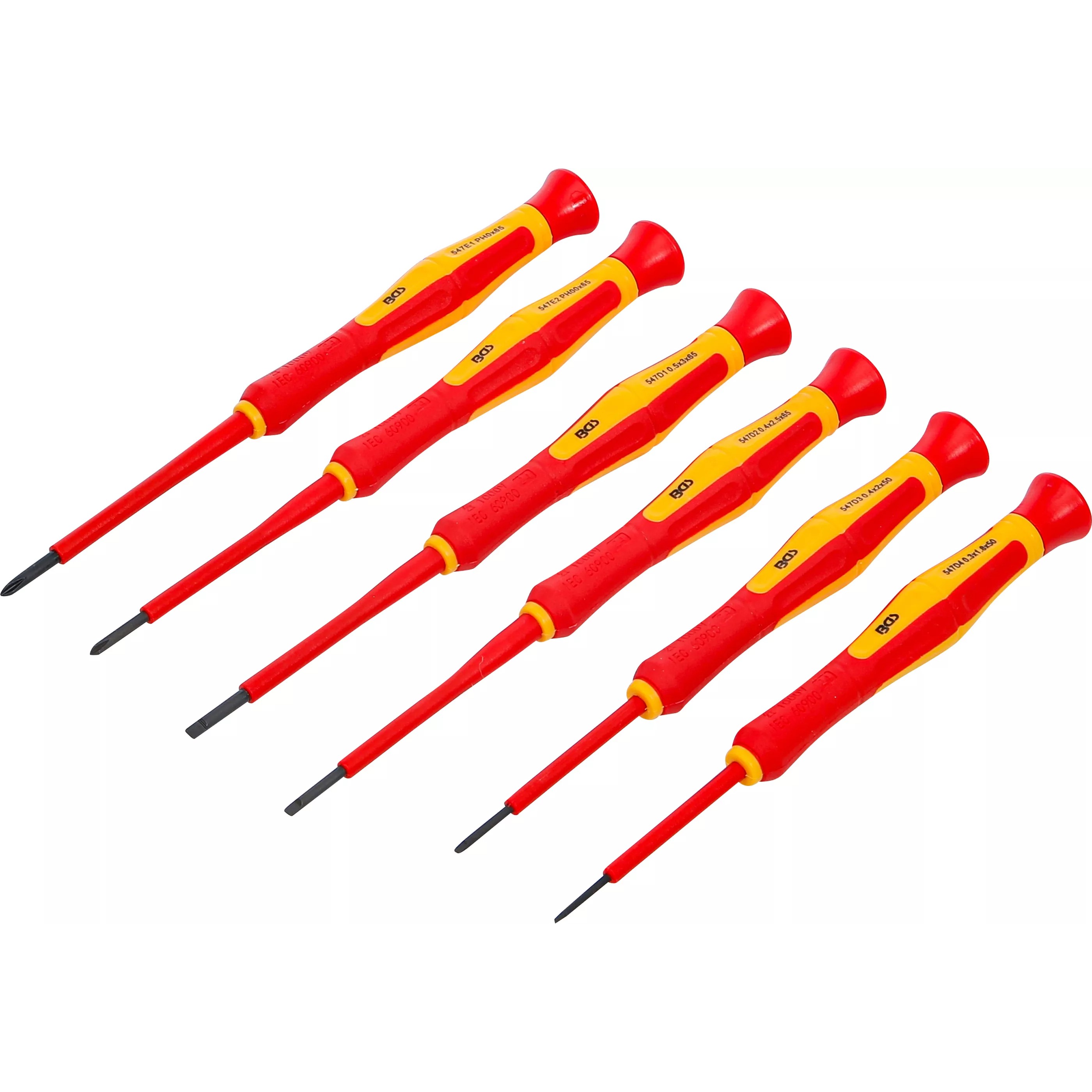 VDE Präzisions-Schraubendreher Set, 6-tlg. VDE Präzisions-Schraubendreher Set, 6-tlg.