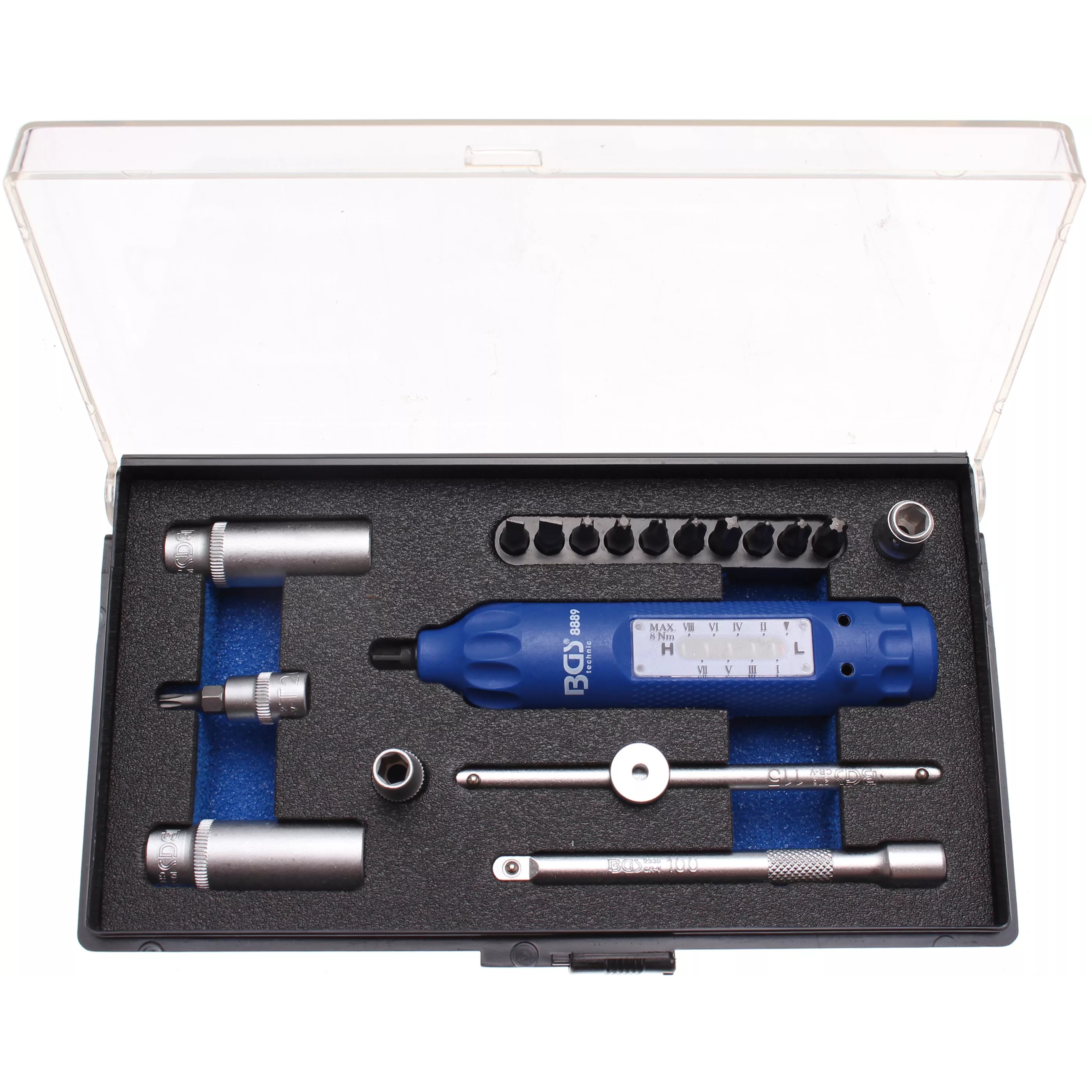 Reifenluftdruck-Kontrollsystem Werkzeug-Set (TPMS), 18-tlg. Reifenluftdruck-Kontrollsystem Werkzeug-Set (TPMS), 18-tlg.