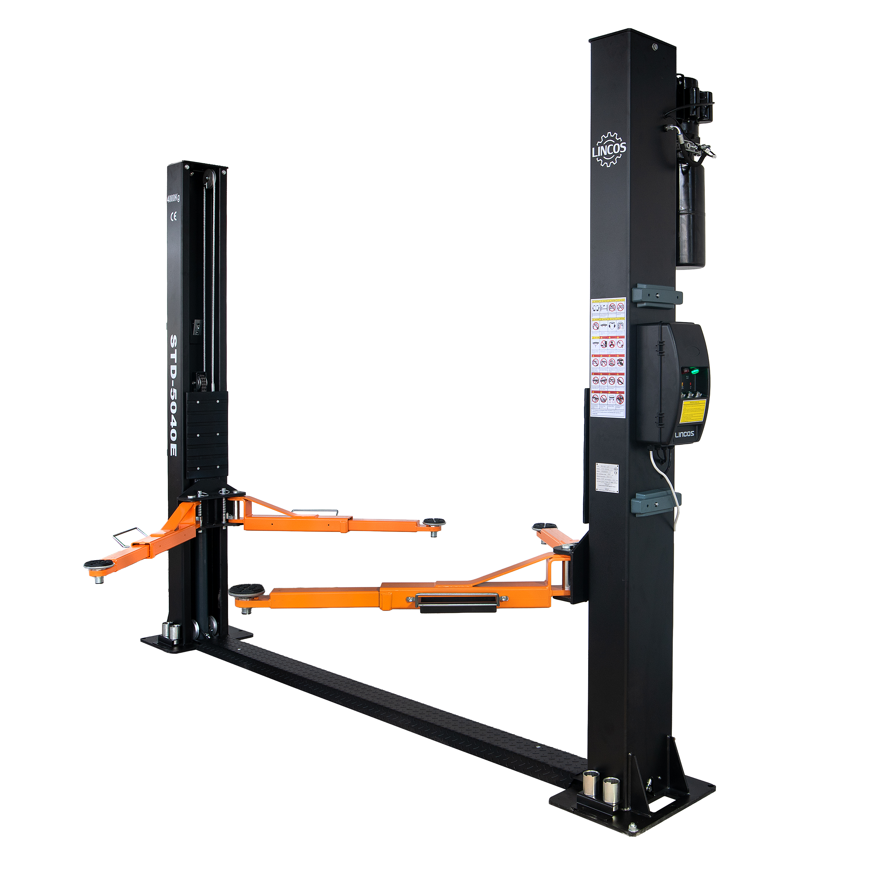 Elevator auto cu doua coloane de 4t, deblocare electrică Elevator auto cu doua coloane de 4t, deblocare electrică