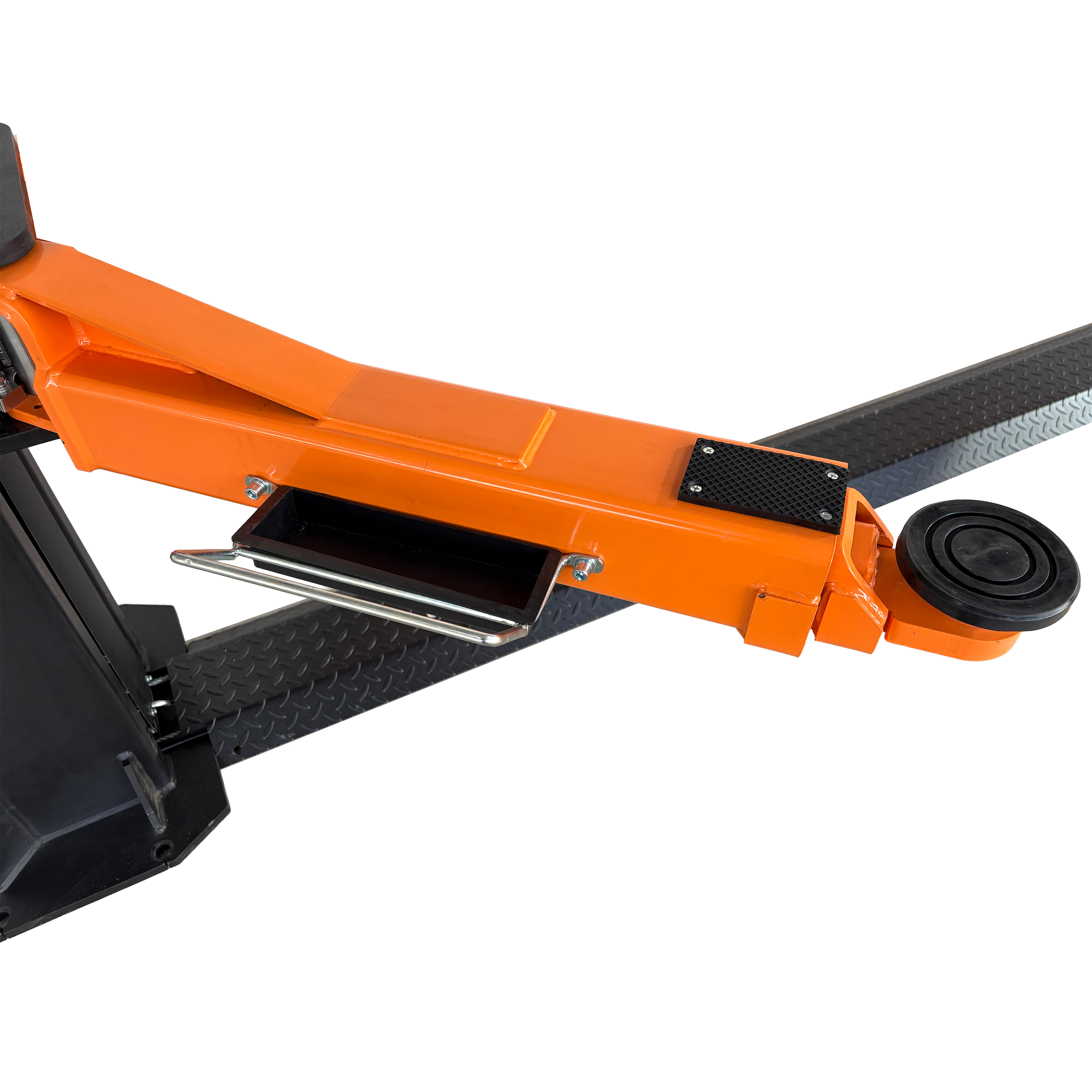 Two-post lift, 5.5t, single-side manual lock release Two-post lift, 5.5t, single-side manual lock release