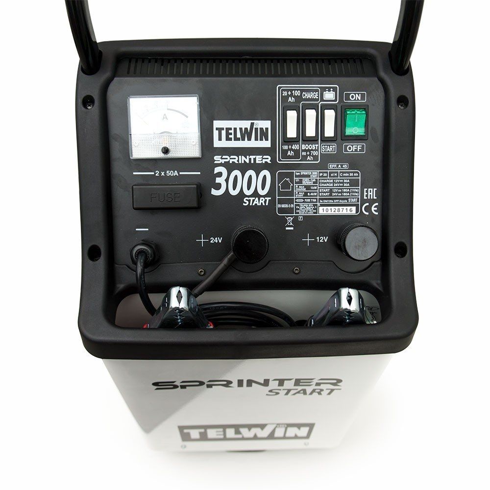 Telwin Starthilfe und Batterieladegerät, Sprinter 3000 start 829390