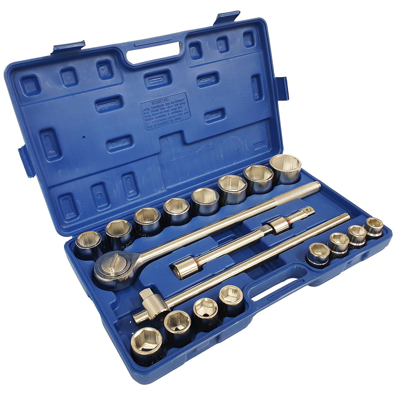 3 4 Socket Set 21pcs DK 122101 Lincos   35674 