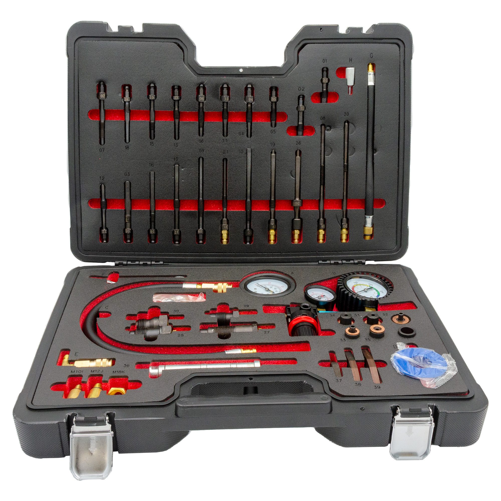 Petrol and Diesel Master Engine Compression Test Kit (42 Piece) (35886)