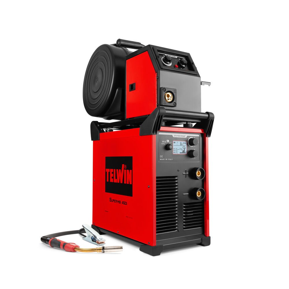 MIG-MAG/BRAZING/TIG/MMA/GOUGING Supermig 450i Pack Welding Machine 3ph ...