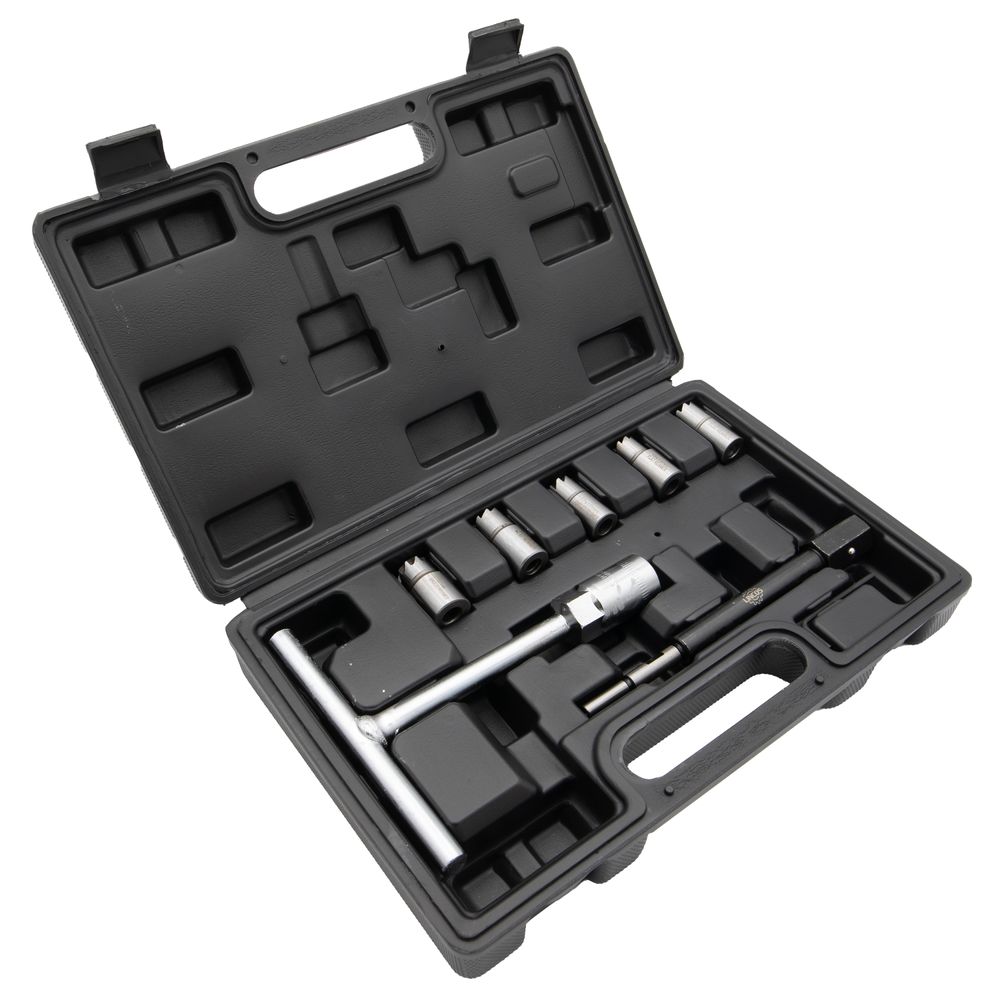 Injector seat cutter tool set, 5 reamers MG50337 | Lincos