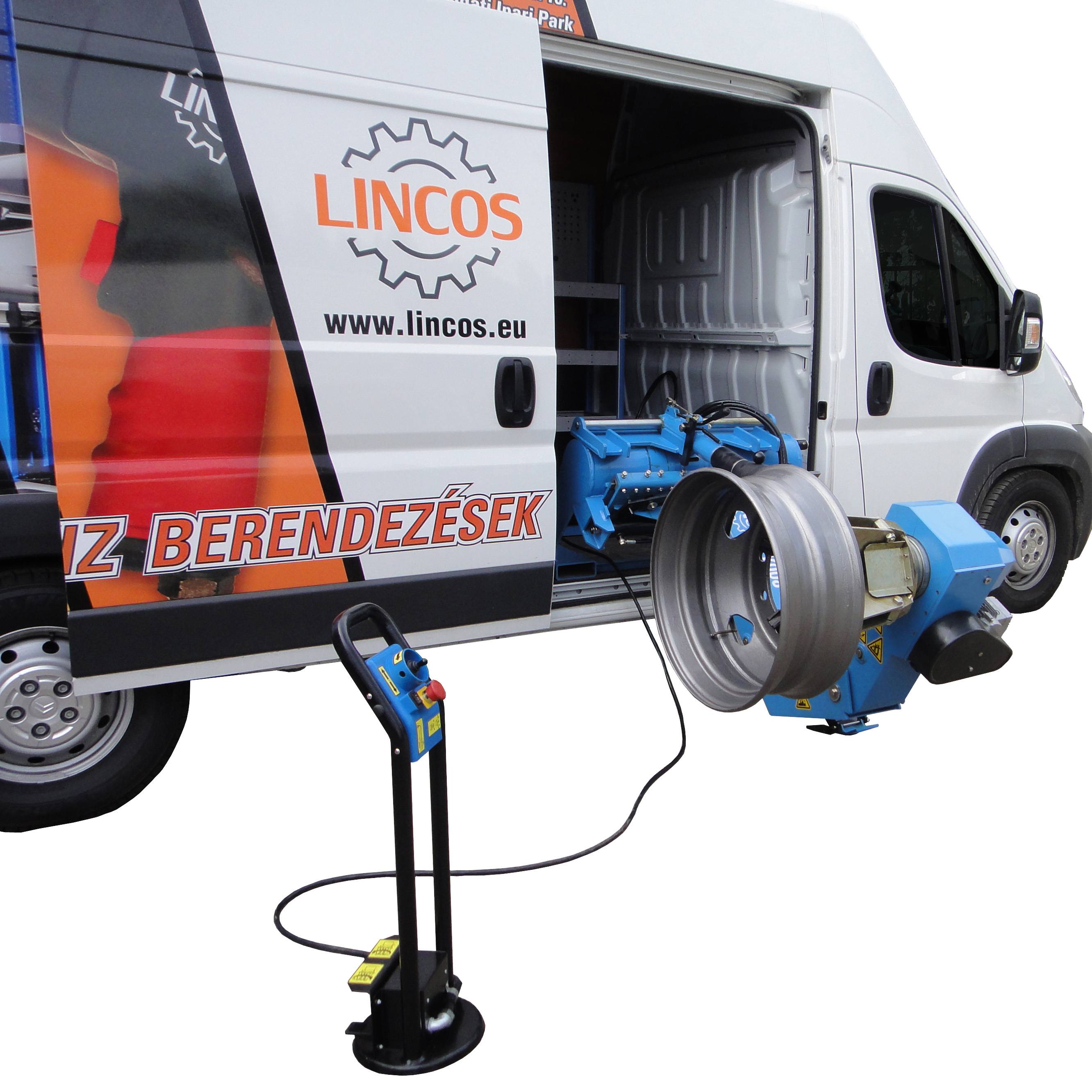 Mobil Gumiszerel Gep