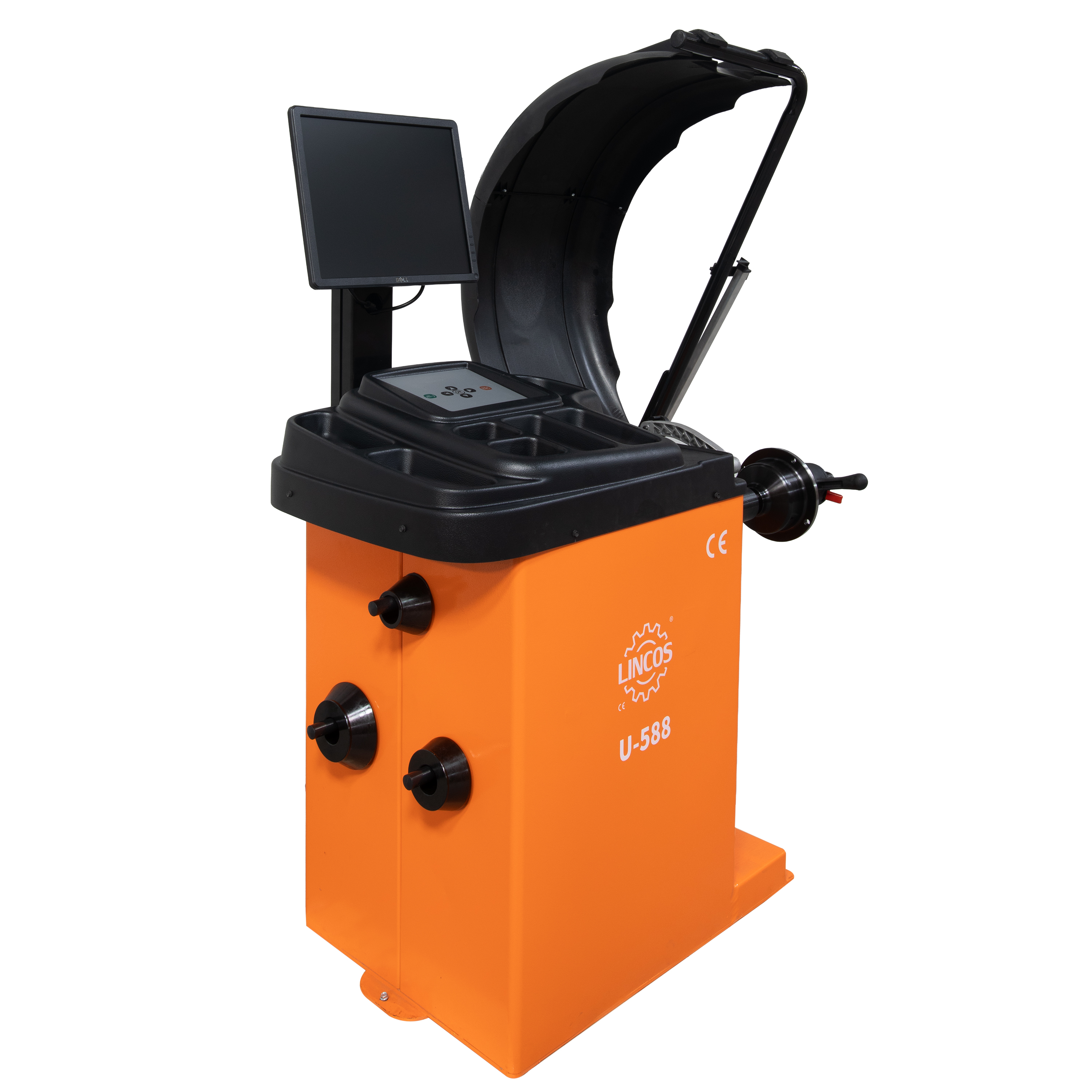 Vyvažovačka kol 10"-24", automatická, laserový ukazatel, 17" LED monitor